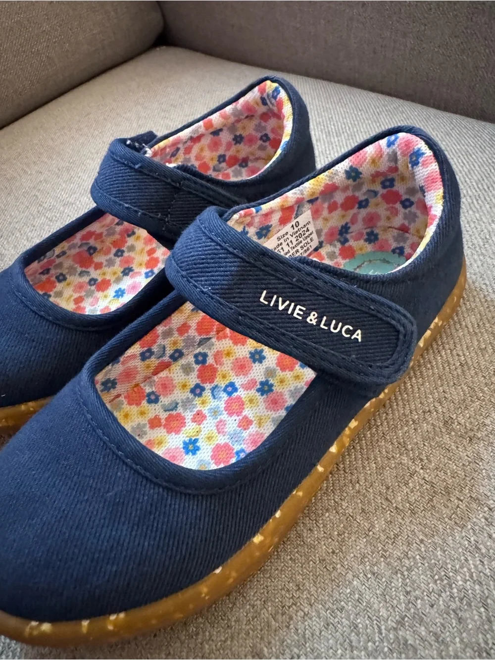 Livie and Luca Mary Jane Canvas Shoes